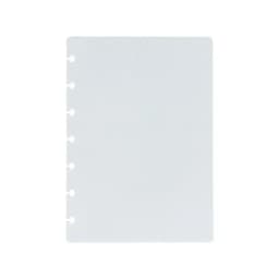 Notebook Transparent Cover Hand Ledger Shell Plastic Frosted Transparent Mushroom Hole Notebook Cover
