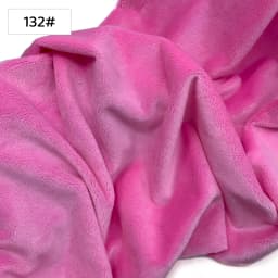3mm Pile Crystal Super Soft Plush Fabric For Sewing 100 Polyester Comfortable And Soft Eco-Friendly Fabric 45x50cm Free Shipping