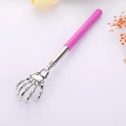 Extendable Massage Claw Back Scratcher Stainless Steel Claw Back Scraper Extendable Telescopic Itch Stick Health Products Hackle