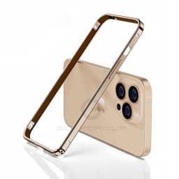 Luxury Light Aluminum Metal Frame For iPhone 12 13 14 Plus 15 16 17 18 Pro Max Bumper Case Thin Alloy Protect Back Accessories