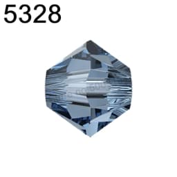 Original Crystal from Austria 5328 Bicone Loose Beads Rhinestone for Jewelry Making Nail Art Bags Cloth Accessories Decoration