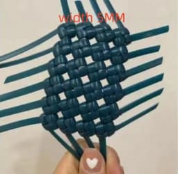 10 Meters PE Gradient Flat Synthetic Rattan Material Roll Handmade Weaving Rope Repair Furniture Bed Sofa Chair Table Basket