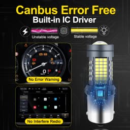 For BMW E87 2003-2012 Reverse Lights LED Backup Back Bulb Car Reversing Lamp For E87 2004 2005 2006 2007 2008 2009 2010 2011