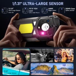 World Premiere Ulefone Armor 29 Pro Thermal Version 5G AI Rugged Phone 21200mAh 120W 64MP Night Vision 6.67" 120Hz 512GB ROM