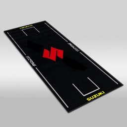 Motorcycle Display Carpet Suzuki Parking Mat Non Slip Garage Rug for Sports Racing Moto Electric Bike Entrance Home Decor