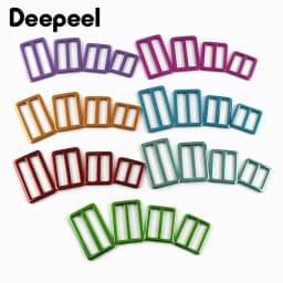 5/10Pcs 20/25/32/38mm Metal Tri-Glide Slider Clasp Bag Straps Buckles Handbag Backpack Strap Adjust Buckle DIY Bags Accessories