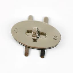 Deepeel 2Pcs 47mm Oval Egg Metal Turn Lock Snap for Women Handbag Twist Latch Clasps DIY Closures Buckle Hardware Accessories