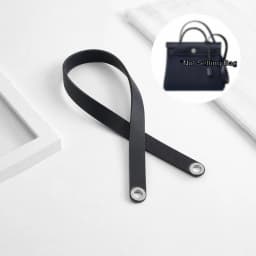 Replacement Leather Shoulder Strap for Herbag 31 Mini Herbag,an Cognac Replacement Shoulder Strap, Gold Hardware Grommets