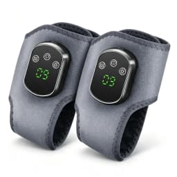 Red Light Ankle Brace 5 Heat Levels 3 Vibration Modes 40 LEDs Infrared Warmth Wrap 1800mAh Rechargeable Ankle Recovery Care