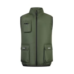 Cooling Air-Conditioned Workwear: Vest with Large Pockets and USB Fan for Continuous Cooling in Hot Outdoor Work Environments