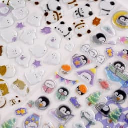 3 pcs/6 pcs Sweet Pets Room Cartoon Candy Crystal Stickers Scrapbooking Diy Journal Stationery Sticker Cute Deco School Supplies