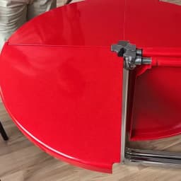Multifunctional Household Folding Coffee Table Small Living Room round Plastic Dining Table for Restaurant Space-Saving Furnitur