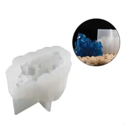 M76B Crystal Cluster Mould 18 Styles Ice Cluster Ornament Rockery Crystal Stone Mould