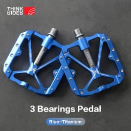 ThinkRider Flat Bike Pedals MTB Road 3 Sealed Bearings Bicycle Pedals Mountain Bike Pedals Wide Platform Accessories Part