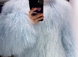 New 100% True Mongolia Sheep Large Size Fur Coat Sheep Fur Jacket Thick Warm Overcoat Hot Factory Outlet Discount