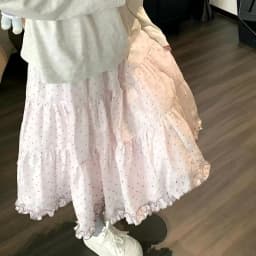 Sweet Ruffle Pink Polka Dot Half Length Skirt for Women Summer New Cute High Waist Slim Skirts Harajuku Chic Puffed Skirt New
