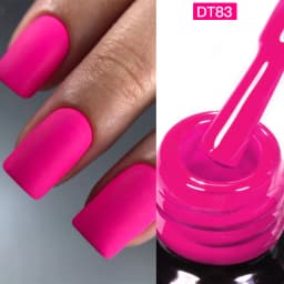MEET ACROSS 7ml Orange Red Pink Gel Nail Polish Laser Sparkling Soak Off Semi Permanent Nail Art UV Gel Varnishes Spring Summer