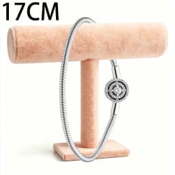 2026 New 925 Silver Sparkling Meteor Halo Women's Heart Shaped Life Tree Bracelet Display Tool DIY Exquisite Charm Jewelry