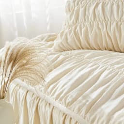 Bed Linen Bed Sheet Bedding Comforter Sets Wrinkled Light Brown Bohemian Fluffy Bedspread Bedding Duvet Cover 2/3 Pcs Set