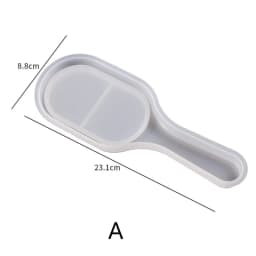 Silicone Mold Comb Casting Mold Jewelry Resin Mould Handcraft Epoxy Accessories Fashion Craft Supplies Clear Base