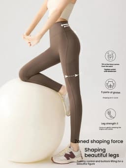 Women's Pockets Yoga Pants Cloud Touch Ice Silk Shark Leggings High Waist Tummy Control Butt Lifting Sports Leggings Running