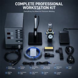 NIUPIKA ARGON ARC SPOT WELDER MACHINE PRECISION MICRO WELDING FOR JEWELRY GOLD SILVER TITANIUM DENTAL REPAIR METAL WORK PU 2027