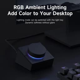 Hagibis Knob USB C Hub With Shortcut Buttons Type-C Docking Station Volume Adjustment Desktop Controller 2.5G RJ45 for Macbook