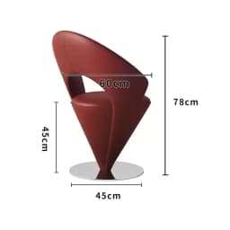 Italian Light Luxury High-end Dressing Stool Girls Bedroom Special Dressing Stool Designer Creative Cream Style Princess Chair