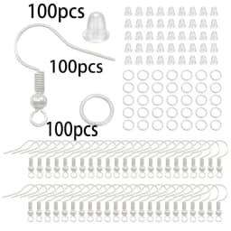 210-400pcs/Box Jewelry Making Kits Lobster Clasp Open Jump Rings End Crimps Beads Box Handmade DIY Bracelet Necklace Findings