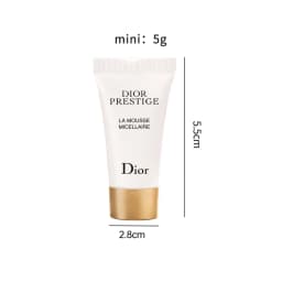 Dior Prestige La Mousse Micellaire Cleansing Foam 5g Mini Travel Size Micellar Face Cleanser Revitalizing Rose De Granville Gent