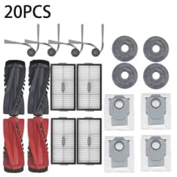 Roborock Saros 20 Robot Vacuum Cleaner Accessories Main Side Brush Mop Cloth Hepa Filter Dust Bag Replacement Spare Parts