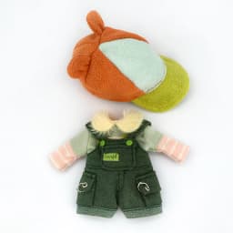Handmade Cute Ob11 Doll Clothes Suit Ob11 Animal Hat Overalls Dolls Casual Sweater For Ymy, Obitsu 11, Molly, Gsc, 1/12 Bjd Doll