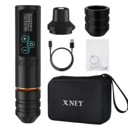 XNET Vane Wireless Tattoo Pen Machine Powerful Brushless Motor with Touch Screen Battery Capacity 2400mAh for Tattoo Artists