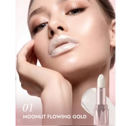 6-color dazzling gold moisturizing long-lasting lipstick Diamond pearl fine sparkle color lipstick