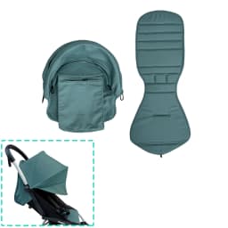 MomTan Stroller Replacement Colth Set For YOYO ,YOYO+ ,YOYO2 Strollers , Waterproof Double Lay 1:1 Original Fabric