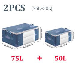 Big Capacity Storage Bag 4/2/1PCS Quilt Clothes Moisture Dust Proof Organizer Duvet Blanket Sorting Bags Luggage Bag