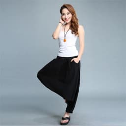 Plus Size Cotton Linen Solid Harem Pants Women Elastic Waist Casual Lantern Trousers 2026 New Pantalon Femme Harakuju Clothes