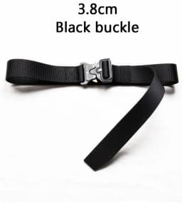 3.8cm 3cm 2.5cm Canvas Tactical Belt for Male and Female Trend Fashion Hip Hop Punk Y2k Girdle Outdoor Sports Youth Waistband