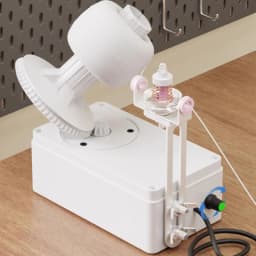 Adjustable speed and tension for neat balls of yarn, automatic electric winder USB powered knitting tool