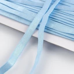 Meetee 5/10/20Meters 10mm Width Colored Elastic Bands Underwear Shoulder Strap Bra Nylon Webbing DIY Garment Sewing Accessories