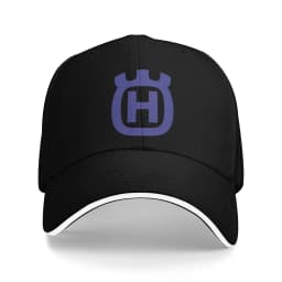 Summer Husqvarna Print Baseball Cap Running Hippie Fashion Custom DIY Sun Trucker Hat Unisex Men Sun-Proof Snapback Cap
