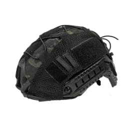 BOOIU Tactical Helmet Cover for Fast Helmet Multi-Camo Helmet Cover Military Paintball Hunting Shooting Gear - Without Helmet