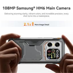 Blackview XPLORE X1 5G AI Rugged Flagship 12GB+256GB 6.78" Android 15 120Hz 10000mAh 55W 108MP Main IP68 WiFi6