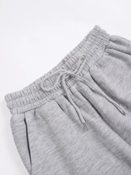 Women's Solid Thermal Lined Pants, Casual Comfy Side Pocket Drawstring Trousers for Winter, Women's Bottoms for Sport Daily Wear
