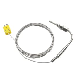 1pc EGT K Type Thermocouple Exhaust Probe High Temperature Sensors 1/8" NPT Threads 2m Cable Adjustable Pressure Lock