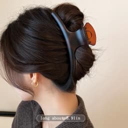 Elegant Solid 5.91in Large Hair Claw For Women Hair Ornament Long Thick Hair Hold Headband Claw Clip Hair Clip Hair Accessories