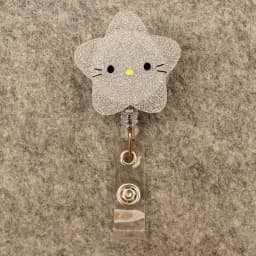 Star Bows Hearts Style Retractable Card Holder Badge Reel Nurse Exhibition Enfermera Girl And Boy Name Card