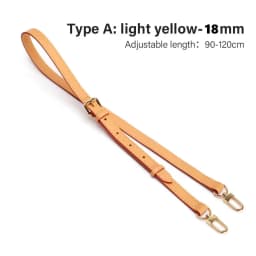 CRAZYSMITH Genuine Leather Bag Strap Replacement For LV Diane Bag Crossbody Handbag Adjustable Shoulder Belts DIY Accessories