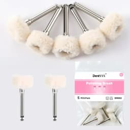 5Pcs/Pack Polishing Brush Felt Wheel Wool Cotton Polishing Brushes Polishers for Rotary Tools 2.35mm Polishing Wheel