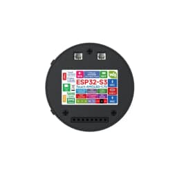 ESP32-S3 1.75inch AMOLED Round Touch Display Development Board, 32-bit LX7 Dual-core Processor, 466×466 Pixels, QSPI Interface